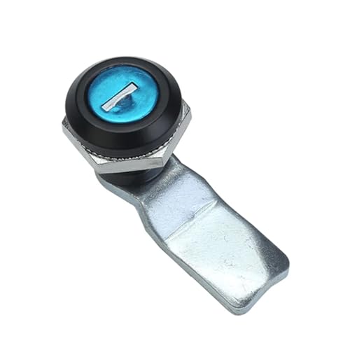 MS705-3E Elektrische Box Lock Switch Control Distributor Schrank Tür Rund Signal Lock Außen Schloss 1Pcs(Black) von JDILFUNU