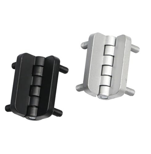 Offenes Scharnier aus Zinklegierung CL209C Verteilerkastenscharnier aus Edelstahl, 1 Stück(Black counterbore) von JDILFUNU