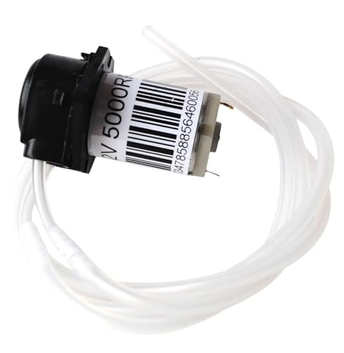 Peristaltische Flüssigkeitspumpe 12 V mit Silikonschlauch + 2 Silikonschläuche à 0,5 Meter pro 1 Stück Peristaltische Flüssigkeitspumpe 12 V mit Silikonschlauch + 2 Silikonschläuche à 0,5 Meter pro 1 Stück von JDILFUNU