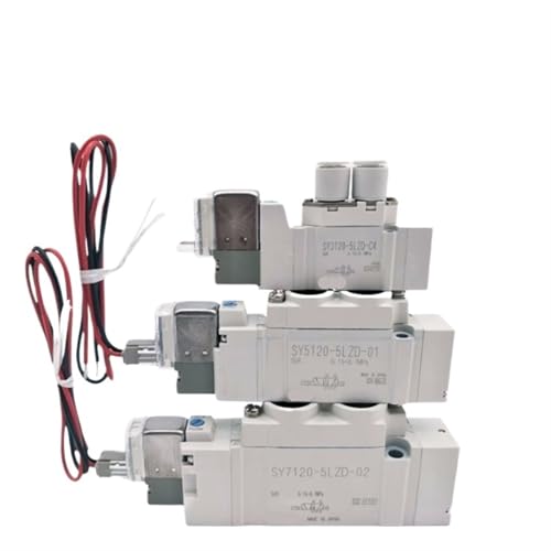 SY7120/7220/7320 SY7120-3DZ-02 SY7120-4DZ-02 SY7220-5DZ-02 5-Wege-Magnetventil 1 Stück(SY7220-5LZ-02) von JDILFUNU