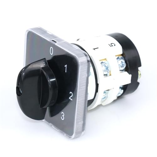 SZL9-20/0-3.2 20 A 4-Positionen-2-poliger elektrischer Wechselschalter, Nockenschalter, 1 Stück von JDILFUNU