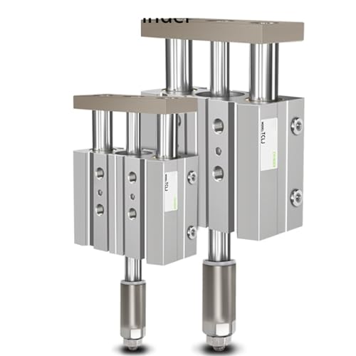 Zylinder TCLJ32 TCLJ40 Kompakte Pneumatische Luft Mit Führungsstange Zylinder 1Pcs(TCLJ32X200-50) von JDILFUNU