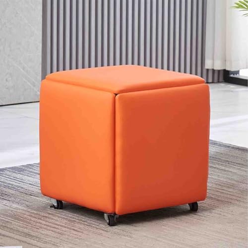 JDKJSBF 5 in 1 wasserdichte mehrfunktions stapelbare Sofa -Stuhlhocker für Outdoor -Partys Eitelkeiten und stapelbarerer Sitzwürfel mit vielseitigen Funktionen Thoughtful von JDKJSBF