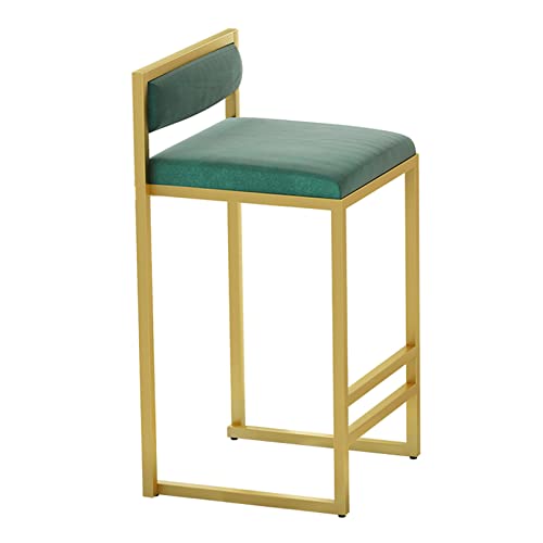 JDKJSBF Barhocker 1PC - Counterheighocker - Samtküchenhocker - grüner Sitz - Goldmetallbasi Thoughtful JDKJSBF Barhocker 1PC - Counterheighocker - Samtküchenhocker - grüner Sitz - Goldmetallbasi Thoughtful von JDKJSBF
