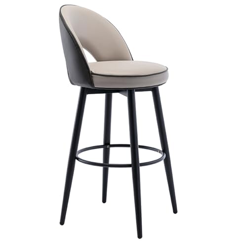 JDKJSBF Barhocker Napa PU Leder Bar Height Barhocker, modern Thoughtful JDKJSBF Barhocker Napa PU Leder Bar Height Barhocker, modern Thoughtful von JDKJSBF