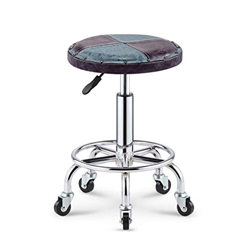 JDKJSBF Barhocker Set von 2, Bequeme Zählerhöhenhocker, Küchenhocker, Bar -Tisch und Stühle (Farbe: Barhocker Set von 2 B) Thoughtful von JDKJSBF