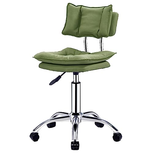 JDKJSBF Barhockerhöhe Verstellbarer Barhocker mit im Rückenlehnen moderner rotierbarer Bistro -Stuhlschalter PU -Leder -Küchenhocker Industriehocker mit Fußstütze (Farbe: /braun, Größe: a) Thoughtful von JDKJSBF