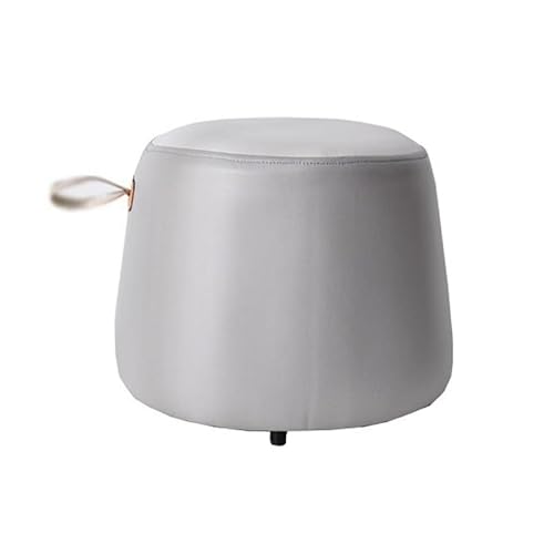 JDKJSBF Footstool für Haustüreingang kreative Leder kleine Hockerbank Wohnzimmer weich Thoughtful von JDKJSBF