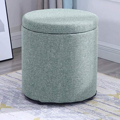 JDKJSBF Fußstopp für ruhende Füße Stuhl Stuhl Kleiner Fußhocker, Sitzbox, Schuhe Bank und Pouffes Fußruhhocker, eingebauter Fester Holzrahmen Thoughtful von JDKJSBF