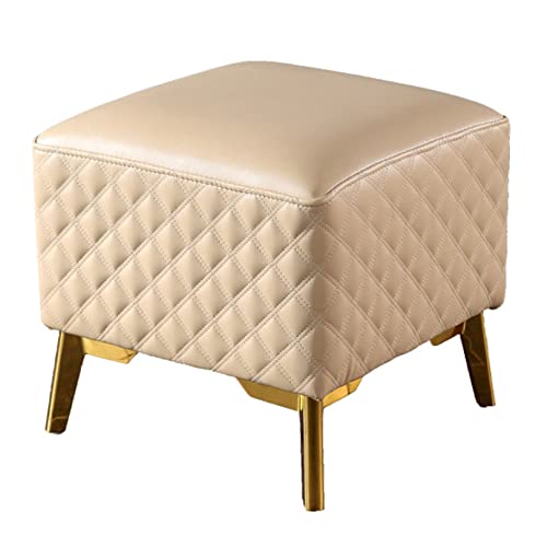 JDKJSBF Haushaltsbaumsofa mit niedrigem Hocker wasserdichtes Kunstleder -Footschemel -Schwamm Weichkolbenhocker, Beige, 36cmx36cmx36cm Thoughtful JDKJSBF Haushaltsbaumsofa mit niedrigem Hocker wasserdichtes Kunstleder -Footschemel -Schwamm Weichkolbenhocker, Beige, 36cmx36cmx36cm Thoughtful von JDKJSBF