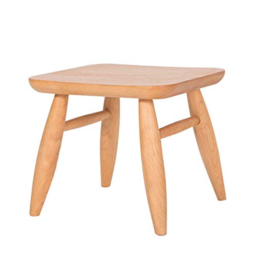 JDKJSBF Hocker Massivholzhocker Restaurant Hocker Babyhocker Moderne Mode einfache kleine Bank (Farbe: a) Thoughtful von JDKJSBF