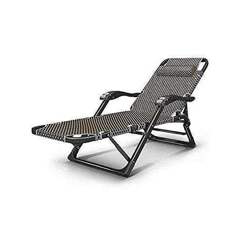 JDKJSBF Klapperne Schwerelaststuhl im Freien Picknick Camping Sunbath Strand Stuhl Entspannungsstuhl Liege Lounge Stühle Stühle Thoughtful von JDKJSBF