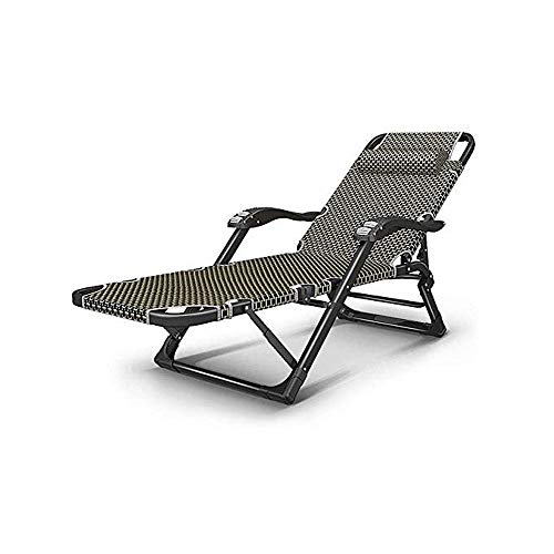 JDKJSBF Klapperne Schwerelaststuhl im Freien Picknick Camping Sunbath Strand Stuhl Entspannungsstuhl Liege Lounge Stühle Stühle Thoughtful von JDKJSBF