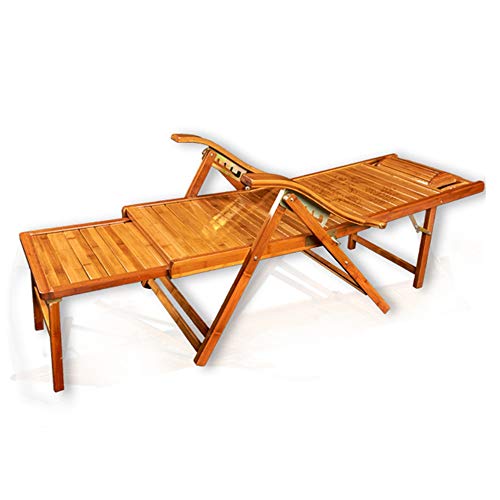 JDKJSBF Klappstuhl - Liegeklapperfassungsbett Multifunktionsbalkon Erwachsener Bambus Liege Home Freizeit Thoughtful von JDKJSBF