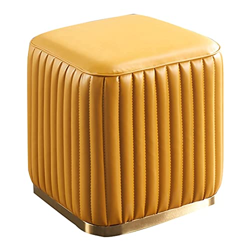 JDKJSBF Kleiner Fußschemel -Quadratsofa -Hocker bei Seitenstool Wasserdicht und niedriger Hock Thoughtful von JDKJSBF