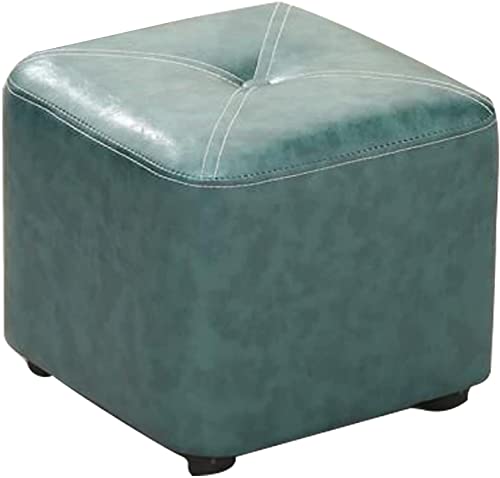 JDKJSBF Kreativer Square-Sitzstuhl Pouffe Footstool Kind Erwachsene Wechseln Sie Schuhe mit niedrigem Hock Thoughtful von JDKJSBF