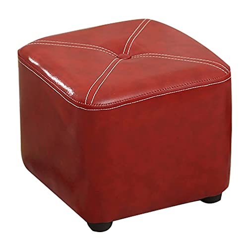 JDKJSBF Kreativer Square-Sitzstuhl Pouffe Footstool Kind Erwachsene Wechseln Sie Schuhe mit niedrigem Hock Thoughtful von JDKJSBF