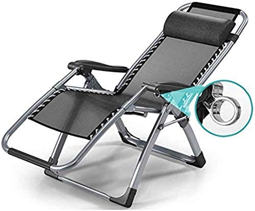 JDKJSBF Liege Campingstühle Gartenlieger Klappstuhl Sun Loungers Lounge Stuhl Vision Sicht Thoughtful von JDKJSBF