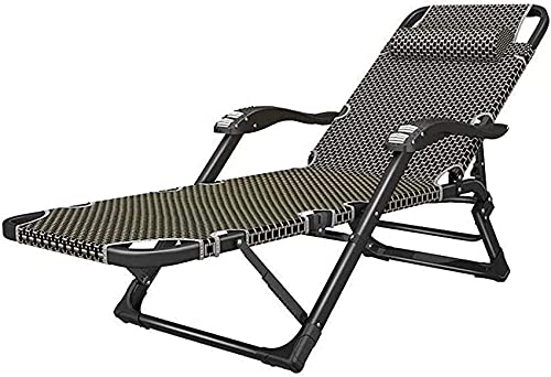 JDKJSBF Liegestuhl, Klappstuhlliederstuhl Klafchable Lounge Stuhl mit Tasse und Telefonhalter Vision Thoughtful von JDKJSBF