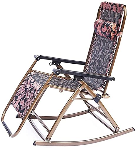 JDKJSBF Ließer Klapperdeck Stuhl Zull Gravity Lounge Chairs Garten Klapperlessung Outdoor Patio Liegestühle Strandstühle Sonne Liege Garten-Eins Größe Wohltätigkeit Thoughtful von JDKJSBF