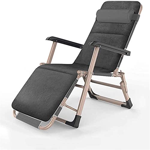 JDKJSBF Lounger Klappgartenstuhl Haus fauler Mittagessen Stuhl Balkon Sofa Stuhl Lounge Stuhl Freizeit einfacher Rückenstuhl Charakter Charitable Thoughtful von JDKJSBF