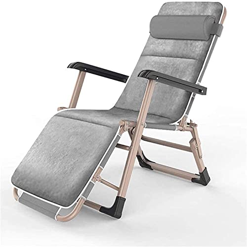JDKJSBF Lounger Klappgartenstuhl Haus fauler Mittagessen Stuhl Balkon Sofa Stuhl Lounge Stuhl Freizeit einfacher Rückenstuhl Charakter Charitable Thoughtful von JDKJSBF