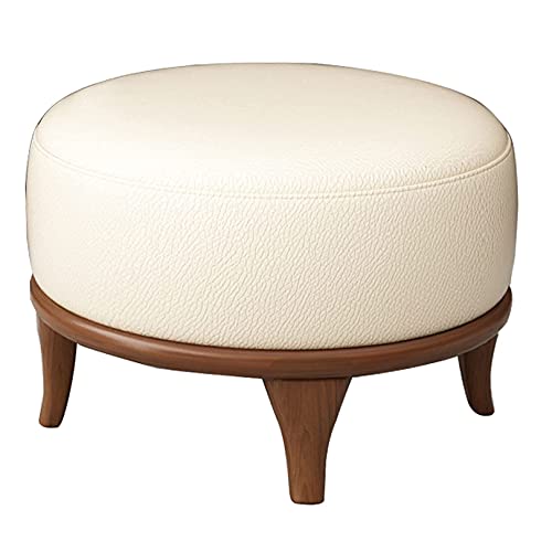 JDKJSBF Massives Holzbein Kleiner runder Fußhocker Nit Thoughtful JDKJSBF Massives Holzbein Kleiner runder Fußhocker Nit Thoughtful von JDKJSBF
