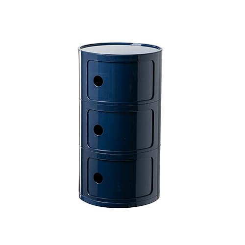 JDKJSBF Moderner Nachttisch im nordischen Stil mit kreativem Design und Mehreren Ebenen zur Aufbewahrung, Blaue Farboption Thoughtful JDKJSBF Moderner Nachttisch im nordischen Stil mit kreativem Design und Mehreren Ebenen zur Aufbewahrung, Blaue Farboption Thoughtful von JDKJSBF