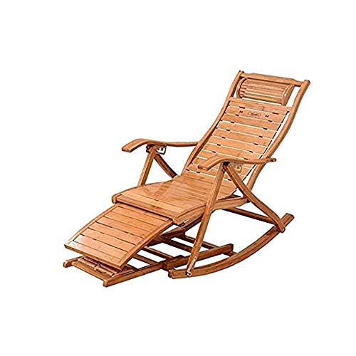 JDKJSBF Moderner Sessel masbar Faltbarer Schaukelstuhl Bambusklappbett Linksschachkaise Lounge Thoughtful JDKJSBF Moderner Sessel masbar Faltbarer Schaukelstuhl Bambusklappbett Linksschachkaise Lounge Thoughtful von JDKJSBF