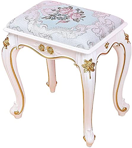 JDKJSBF Moderner Waschtisch -Tischhocker mit weichem gepolstertem Sitz und robuster Bauchbeine gepolsterte Bank für Schlafzimmer oder Klavierstuhl Thoughtful JDKJSBF Moderner Waschtisch -Tischhocker mit weichem gepolstertem Sitz und robuster Bauchbeine gepolsterte Bank für Schlafzimmer oder Klavierstuhl Thoughtful von JDKJSBF