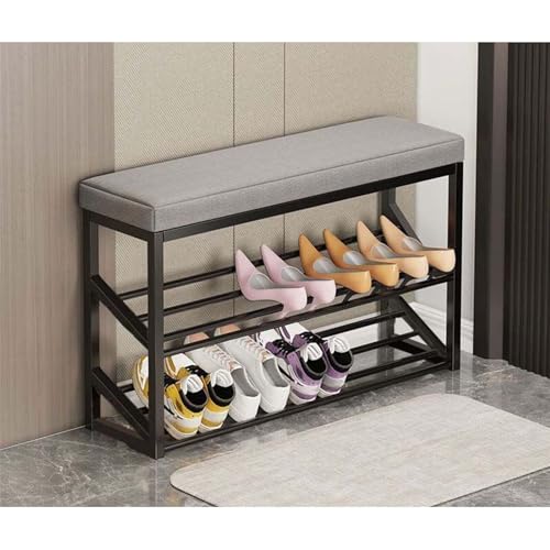 JDKJSBF Multifunktionaler Leichter Luxusschuh-Traging-Hocker, moderner nordischer High-End-Schuhschuhhocker Ultra schmal Thoughtful von JDKJSBF