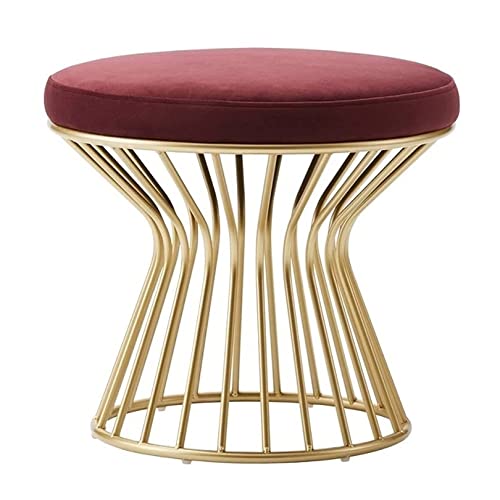 JDKJSBF Nordic Low Stool Footstool Sofa Hocker Kleiner runder Hock Thoughtful von JDKJSBF