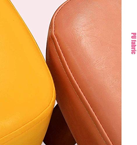 JDKJSBF Ottoman Fußhocker, Fußruhhocker Leder, massiv Holz kreative Schuhe Wechseln Hocker Tee Tisch niedriger Stuhlsofa Stuhlsquare Kleiner Hocker Haushalt Thoughtful von JDKJSBF