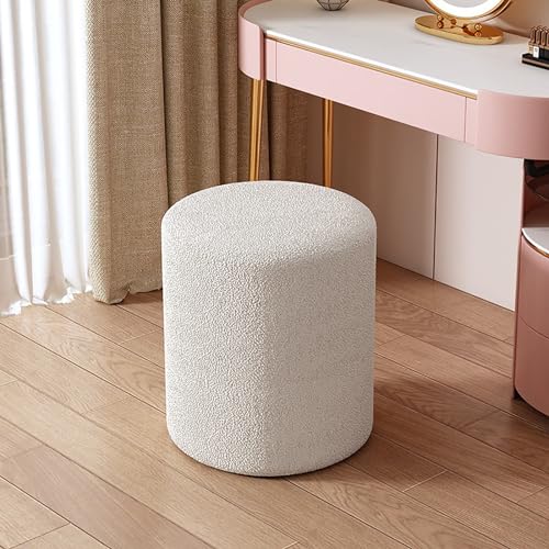JDKJSBF Ottoman Stuhlsofa Teehocker Nicht -Schlupfhocker gepolstert Sitzplatz Fußhocker Sitz Stuhl Fuß Ruhhocker Kleiner Fußschemel für Büroeingangsschlafzimmer, B Thoughtful von JDKJSBF