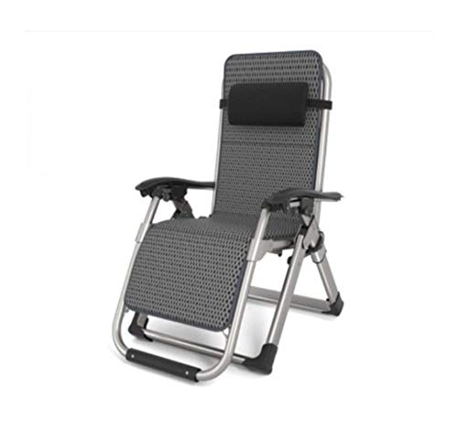 JDKJSBF Patio Lounge Chairs, Lounge Stuhl Klafte Mittagspause Büro Nickerchen Stuhl Balkon Backer Lazy Freizeit Strand tragbarer Heimstuhl (Stil C) Thoughtful von JDKJSBF