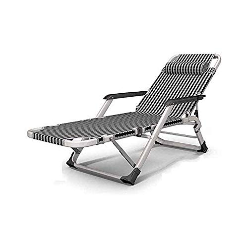 JDKJSBF Stuhl mit Zero Gravity, einstellbare Patio Lounge Liege, die Zero Gravity Patio Lounge Stuhl Sun Pool Lawn -Chaise für Pool im Freien (b) Sicht Falten Thoughtful von JDKJSBF