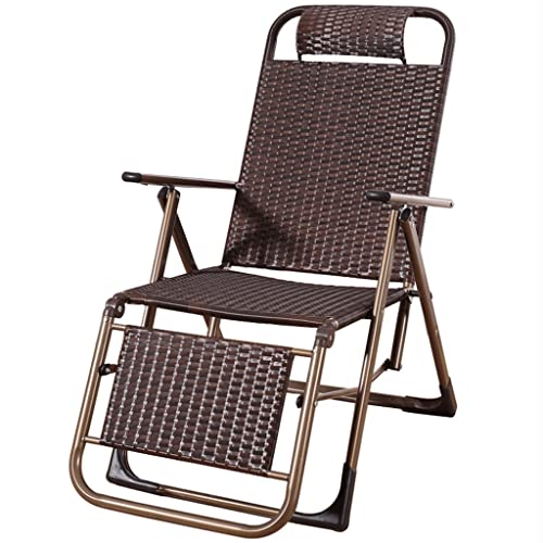 JDKJSBF Stuhlstuhl Rattan Klappstuhl Lounge Stuhl Nickerchen Stuhl Lounge Hocker hoffnungsvoll warm wie Immer Thoughtful von JDKJSBF