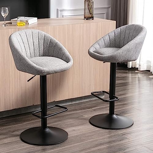 JDKJSBF The Counter Height Bar Stoolsmodern Verstellbarer Stangenhocker Set aus 2 gepolsterten Schwenkkörnern Barstool -Stühle mit Rücken- und Metallbeinen für 2pcs Thoughtful JDKJSBF The Counter Height Bar Stoolsmodern Verstellbarer Stangenhocker Set aus 2 gepolsterten Schwenkkörnern Barstool -Stühle mit Rücken- und Metallbeinen für 2pcs Thoughtful von JDKJSBF