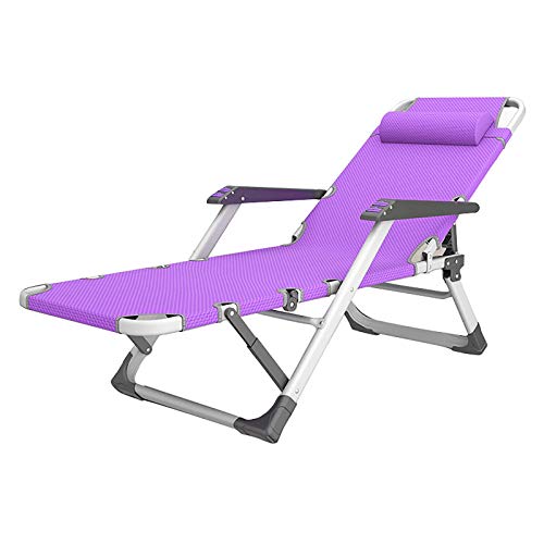 JDKJSBF Zullaufstuhl der Gravity Lounge, Einstellbarer Deckstuhl im Freien Lounge Stuhl Klafte Camping Cot atmable Folding Liege für Campingpool Strand Thoughtful von JDKJSBF