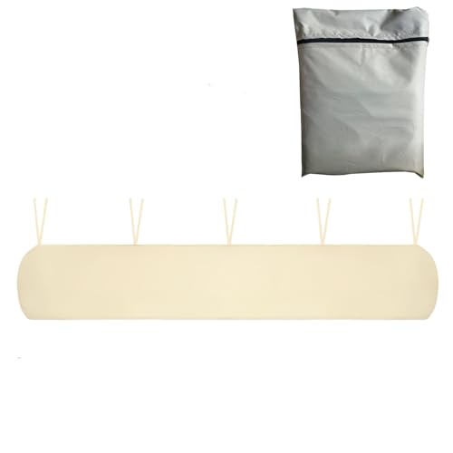 JDMA 2.5M Markisenschutzhülle Wasserdicht, Hülle Abdeckung für Mobile, Halbkasetten, Standmarkiese, Freistehende Markise (Beige, 2.5) von JDMA