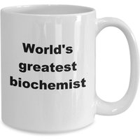 Biochemiker Geschenke, Geschenke Für Biochemiker, Lustige Kaffeetasse, Anerkennung Geschenk, Der Größte Welt von JDMCREATIVEMUGS