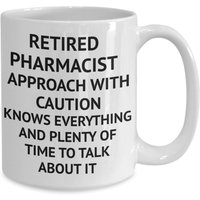 Geschenke Für Apotheker Im Ruhestand, Ruhestandsgeschenk Apotheker, Lustiges Kaffee-Myg, Ruhestandsgeschenkidee, Apothekeransatz Ruhestand Mit von JDMCREATIVEMUGS