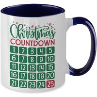 Kaffeebecher Weihnachten, Countdown-Geschenk Geschenkidee Kaffeebecher Weihnachten, Countdown-Geschenk Geschenkidee von JDMCREATIVEMUGS