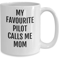 Pilot Mom Kaffeetasse Wertschätzungsgeschenk Für Die Pilotenmutter Pilot Mom Kaffeetasse Wertschätzungsgeschenk Für Die Pilotenmutter von JDMCREATIVEMUGS