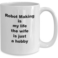 Roboter Modellierung Geschenk, Maker Lustige Tasse, Kaffeebecher Roboter Modellierung Geschenk, Maker Lustige Tasse, Kaffeebecher von JDMCREATIVEMUGS