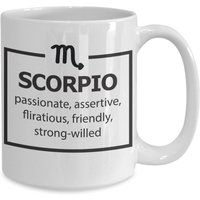 Skorpion Geschenke, Sternzeichen Kaffeebecher, November Geburtstag, Eigenschaften Becher Skorpion Geschenke, Sternzeichen Kaffeebecher, November Geburtstag, Eigenschaften Becher von JDMCREATIVEMUGS