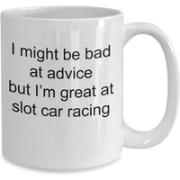 Slotcar Racing Geschenk, Kaffeebecher Für Rennfahrer, Lustige Tasse von JDMCREATIVEMUGS