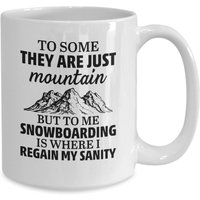 Snowboarding Geschenke, Geschenkidee Für Snowboarding, Kaffeetasse, Lustige Geschenk von JDMCREATIVEMUGS