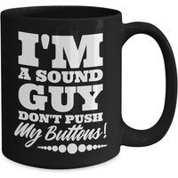 Tontechniker Becher, Geschenke, Lustige Kaffeetasse, Geschenkidee. Neuheit Kaffeetasse von JDMCREATIVEMUGS