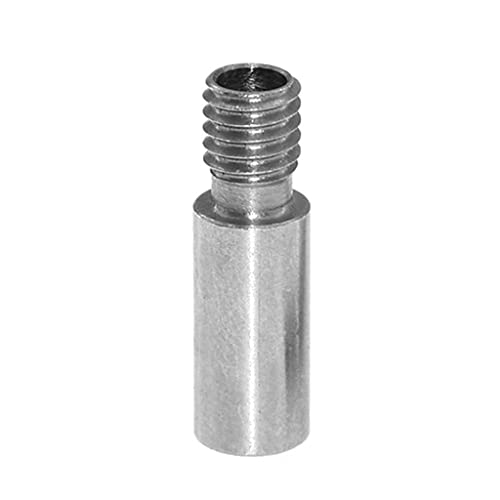 2,2 x 0,7 x 0,7 cm, Edelstahl-Hitzeschutz, für Drucker, Hotend für Zuführungsrohr, Heatbreak Throat von JDNH
